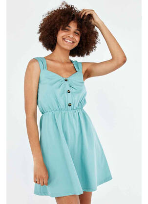 Robe courte bleu NAF NAF femme