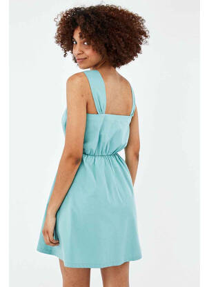 Robe courte bleu NAF NAF femme