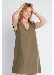 Robe courte vert NAF NAF pour femme seconde vue