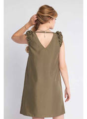 Robe courte vert NAF NAF pour femme seconde vue