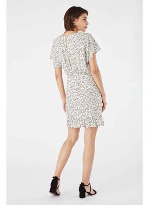 Robe longue beige NAF NAF femme