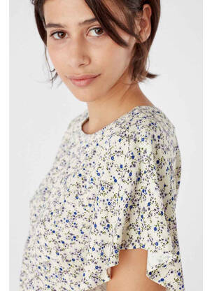 Robe longue beige NAF NAF femme