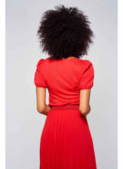Top rouge NAF NAF pour femme seconde vue