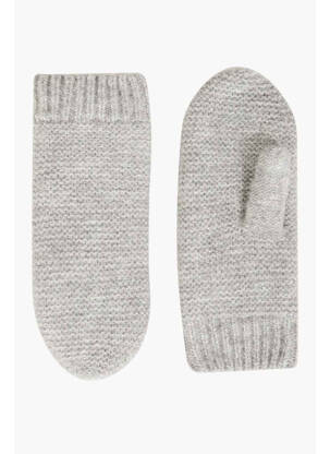 Gants gris NAF NAF femme