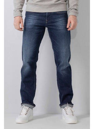 Jeans coupe droite bleu PETROL INDUSTRIES pour homme