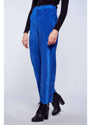 Pantalon chino bleu AMELIE & AMELIE femme