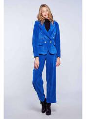 Pantalon chino bleu AMELIE & AMELIE pour femme seconde vue