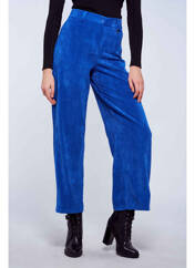 Pantalon chino bleu AMELIE & AMELIE pour femme seconde vue