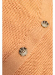 Gilet manches longues orange GARCIA pour fille seconde vue