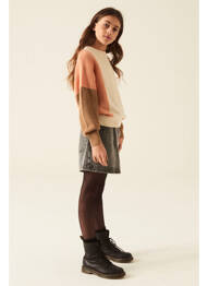 Jupe courte gris GARCIA fille