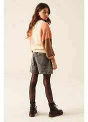 Jupe courte gris GARCIA pour fille seconde vue