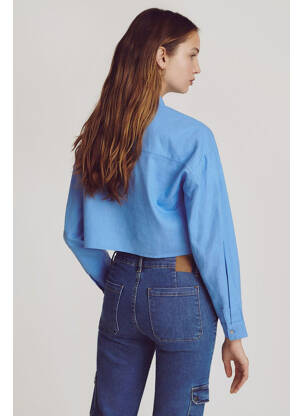 Chemisier bleu BROWNIE femme