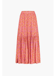 Jupe longue rose CIRCLE OF TRUST femme