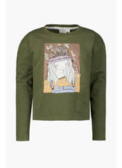 Sweat-shirt vert GARCIA pour fille seconde vue