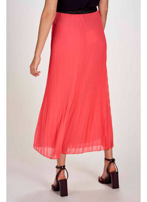 Jupe longue rose BELLITA femme