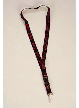 Porte-clé noir SUPASTAR femme