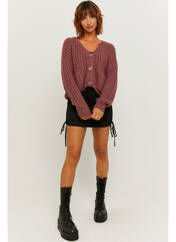 Gilet manches longues marron TALLY WEIJL pour femme seconde vue