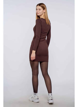 Robe courte marron TALLY WEIJL femme