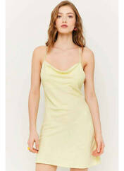 Robe courte jaune TALLY WEIJL pour femme seconde vue