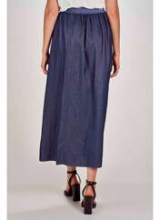 Jupe longue bleu BELLITA pour femme seconde vue