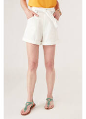 Short beige NAF NAF pour femme seconde vue