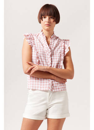 Chemisier beige NAF NAF femme