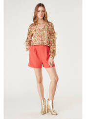 Combishort beige NAF NAF pour femme seconde vue