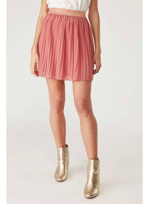 Jupe courte rose NAF NAF femme