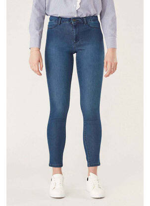Pantalon chino bleu NAF NAF femme