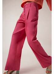 Pantalon chino rose NAF NAF pour femme seconde vue