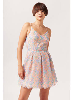 Robe courte bleu NAF NAF femme