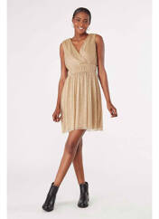Robe courte or NAF NAF pour femme seconde vue