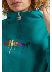 Sweat-shirt vert ELLESSE pour femme seconde vue