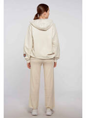 Sweat-shirt à capuche beige ELLESSE pour femme seconde vue