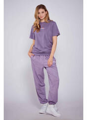 Jogging violet ELLESSE pour femme seconde vue