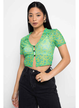 Chemisier vert DAISY STREET femme