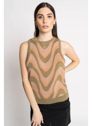 Débardeur marron DAISY STREET femme