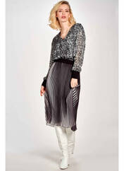 Jupe mi-longue noir BELLITA pour femme seconde vue
