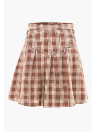 Jupe courte marron DAISY STREET femme
