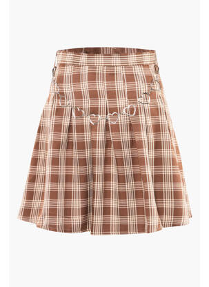 Jupe courte marron DAISY STREET femme