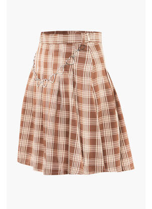 Jupe courte marron DAISY STREET femme