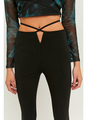 Pantalon flare noir TALLY WEIJL femme