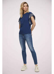 Jeans coupe droite bleu SCOTCH & SODA femme