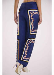Pantalon chino bleu SCOTCH & SODA pour femme seconde vue