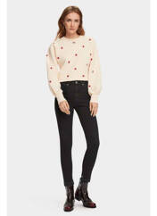 Jeans skinny noir SCOTCH & SODA pour femme seconde vue