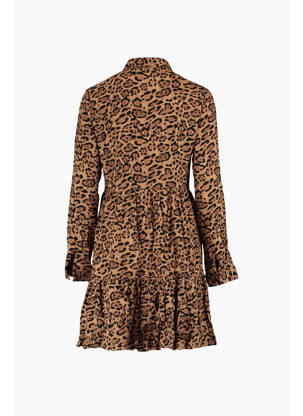 Robe courte marron HAILYS femme