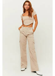 Pantalon cargo beige TALLY WEIJL pour femme seconde vue