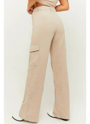 Pantalon cargo beige TALLY WEIJL femme