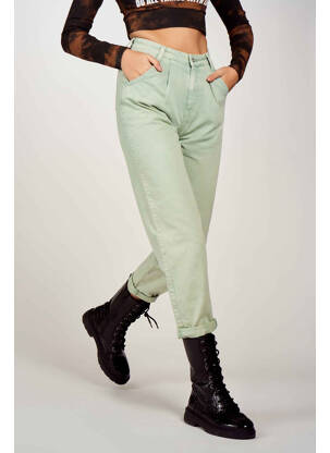 Jeans coupe droite vert TALLY WEIJL femme