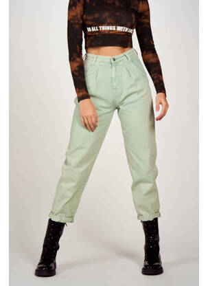 Jeans coupe droite vert TALLY WEIJL femme